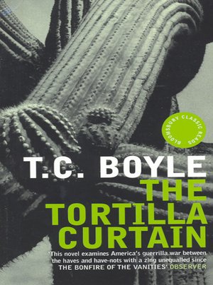 cover image of The tortilla curtain